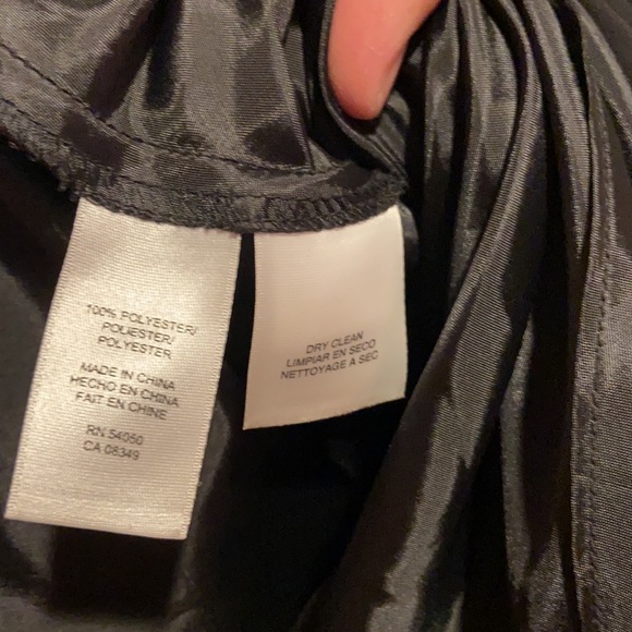 Black evening long sleeveless evening dress - Picture 7 of 7